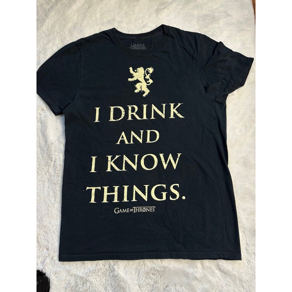 Game of Thrones I Drink and I Know Things T-Shirt for Men